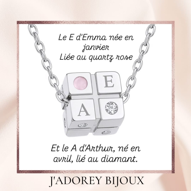 Cubes de Naissance & Initiales